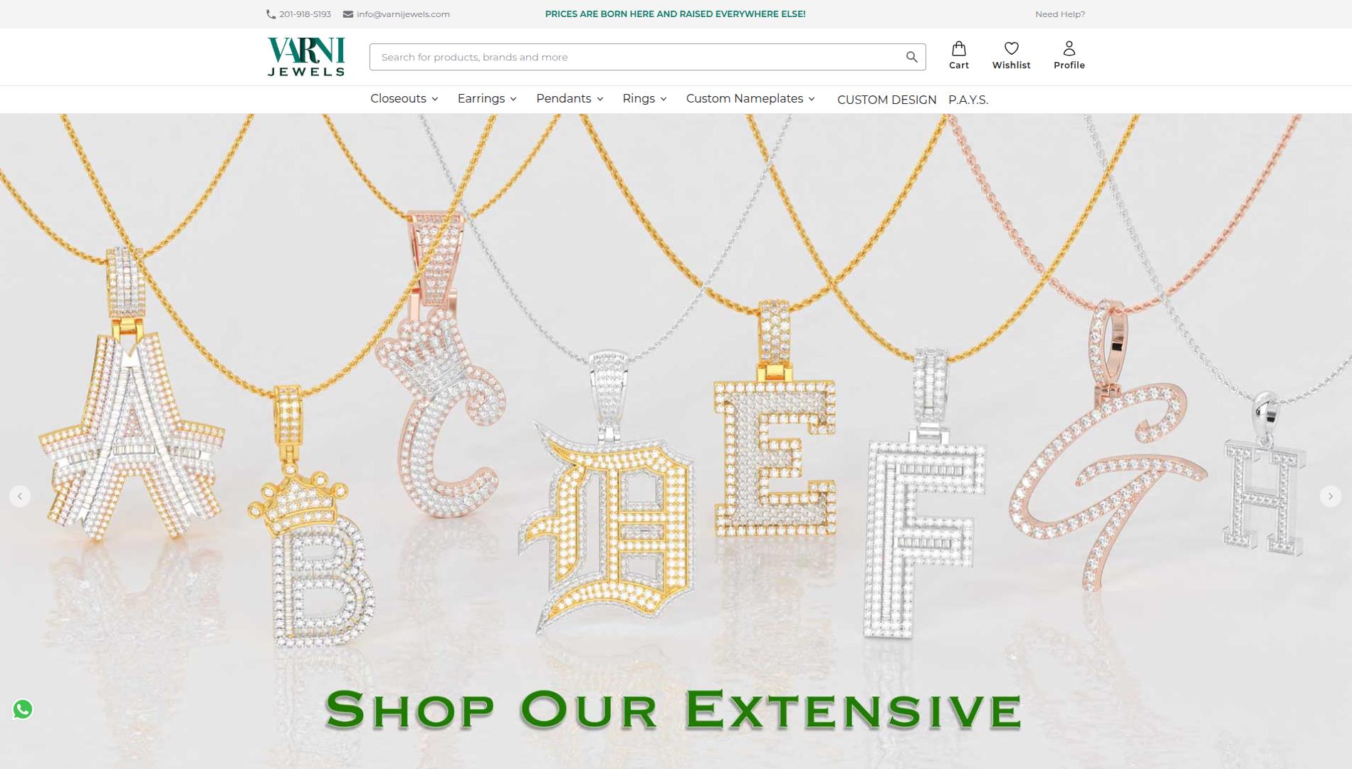 A Svelte Commerce theme with a category landing layout